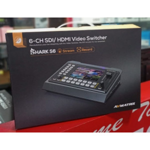 AvMatrix Shark S6 HDMI/SDI 6 Channel Video Switcher