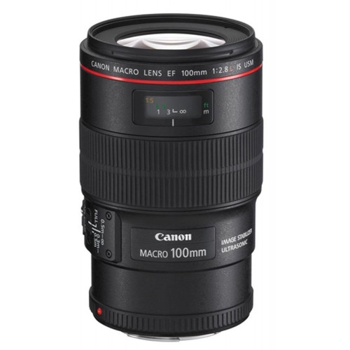 Canon EF 100mm F/2.8L Macro IS USM Lens
