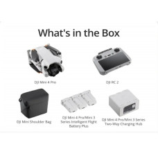 DJI Mini 4 Pro Fly More Combo Plus Drone with RC2
