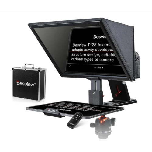 Desview T12S 12.9" Teleprompter For Smart Phones/Tablets