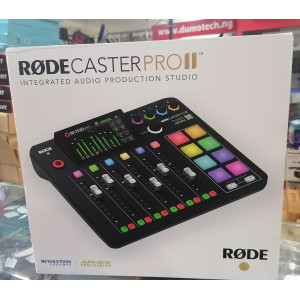 RODECaster Pro II Integrated Audio Production Studio 