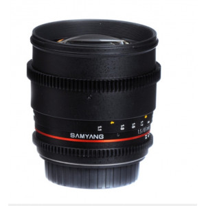 Samyang 85mm T1. 5 Cine Canon EF Mount Lens 