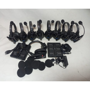Synco XTalk XPro9 Wireless Intercom System With 9 Single-Ear Headsets (Lagos, Nigeria)