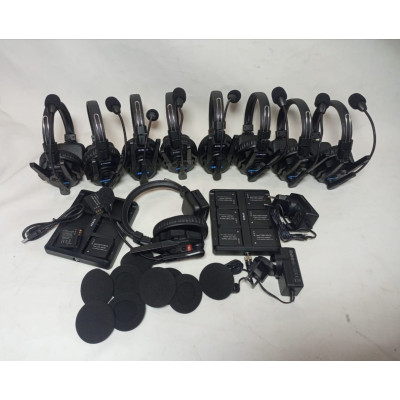 Synco XTalk XPro9 Wireless Intercom System With 9 Single-Ear Headsets (Lagos, Nigeria)